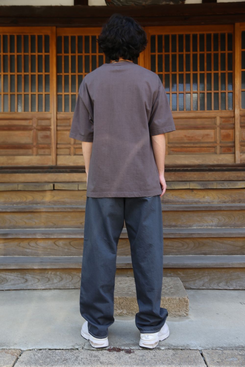 CIOTA スビンコットン10/-度詰め 吊り天竺ポケット付き半袖Tシャツ(CSLM-106M) style. 2021.05.30.