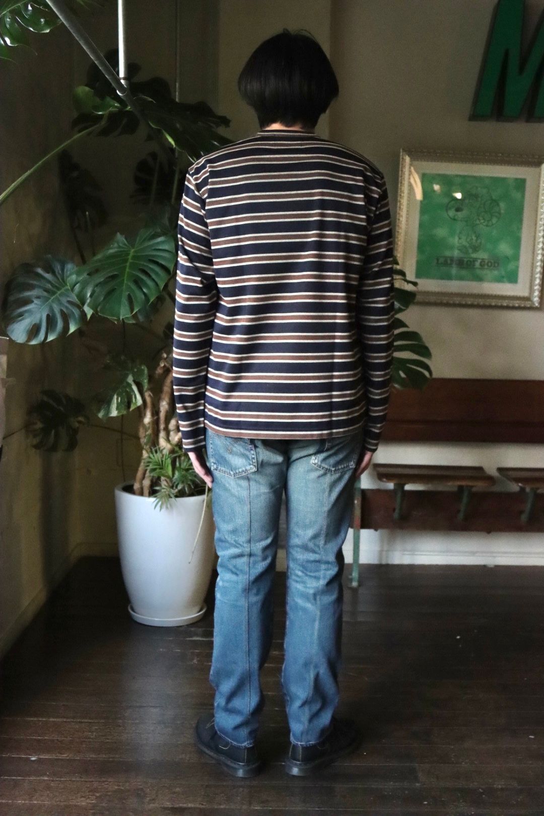 JUNYA WATANABE Jay Kayコラボ ボーダーカットソー style.2022.8.5