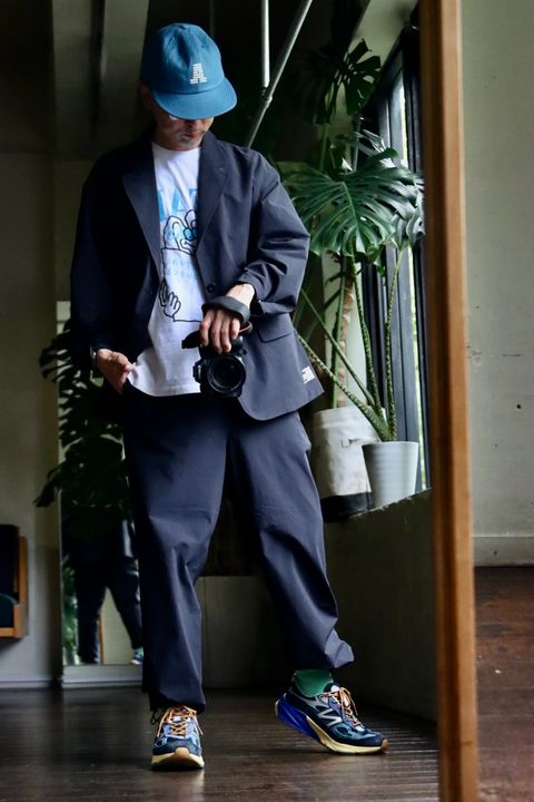 FreshService CORDURA WATER REPELLENT JACKET"NAVY"スタイル