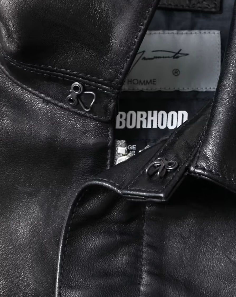 Yohji Yamamoto × NEIGHBORHOOD ホースレザージャケット(252SZYYN-JKM01S)BLACK★12月5日(金)発売！