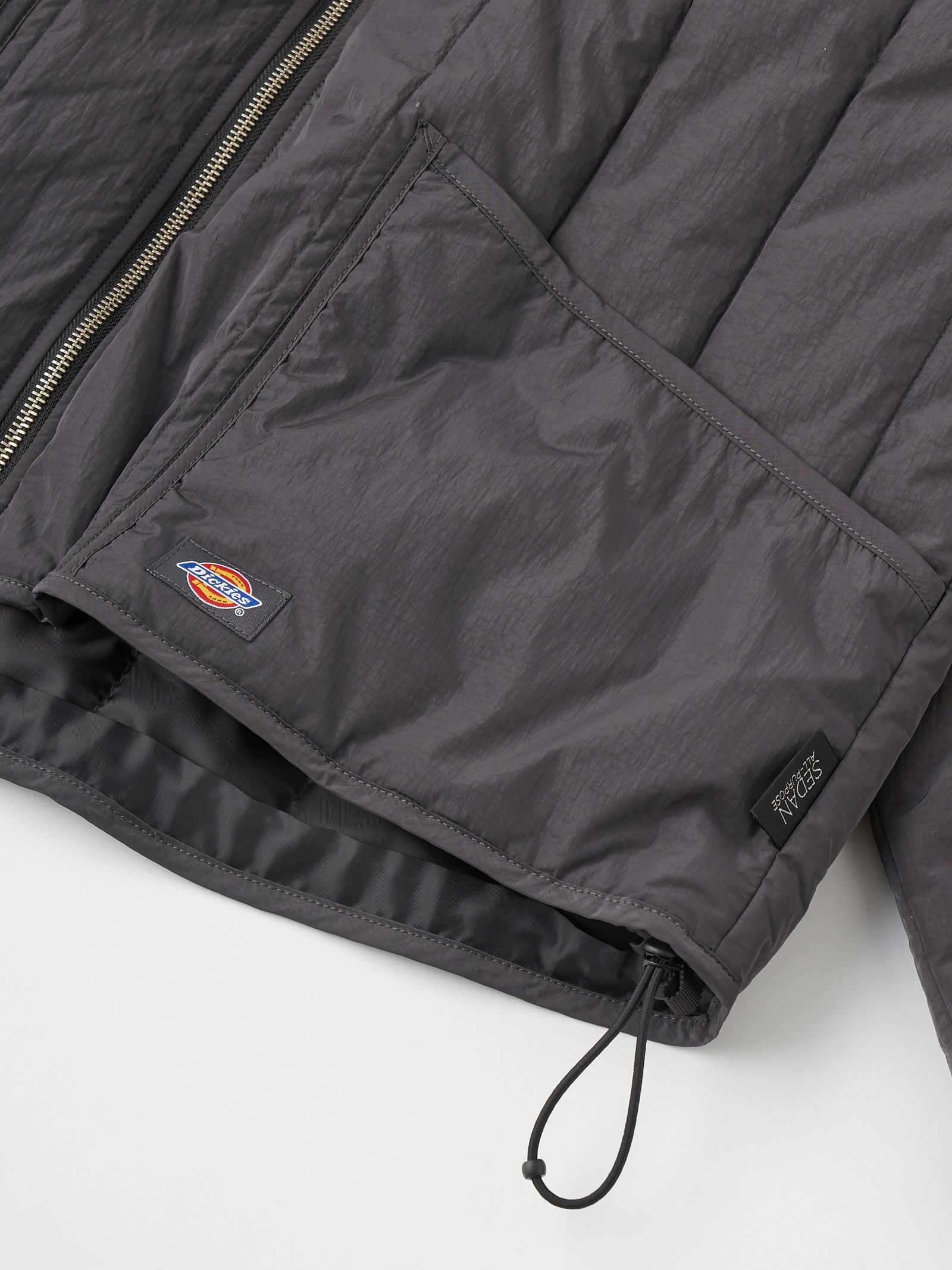 セダンオールパーパス FW24 Dickies® / Quilted Work Jacket(SD24F-JK01) Gunmetal☆9月28日(土)発売！