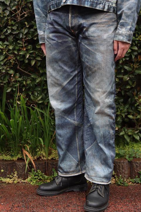 ジュンヤワタナベマン22SSベルベルジン×Levi'sトリプルネームジャケット style.2022.4.14.