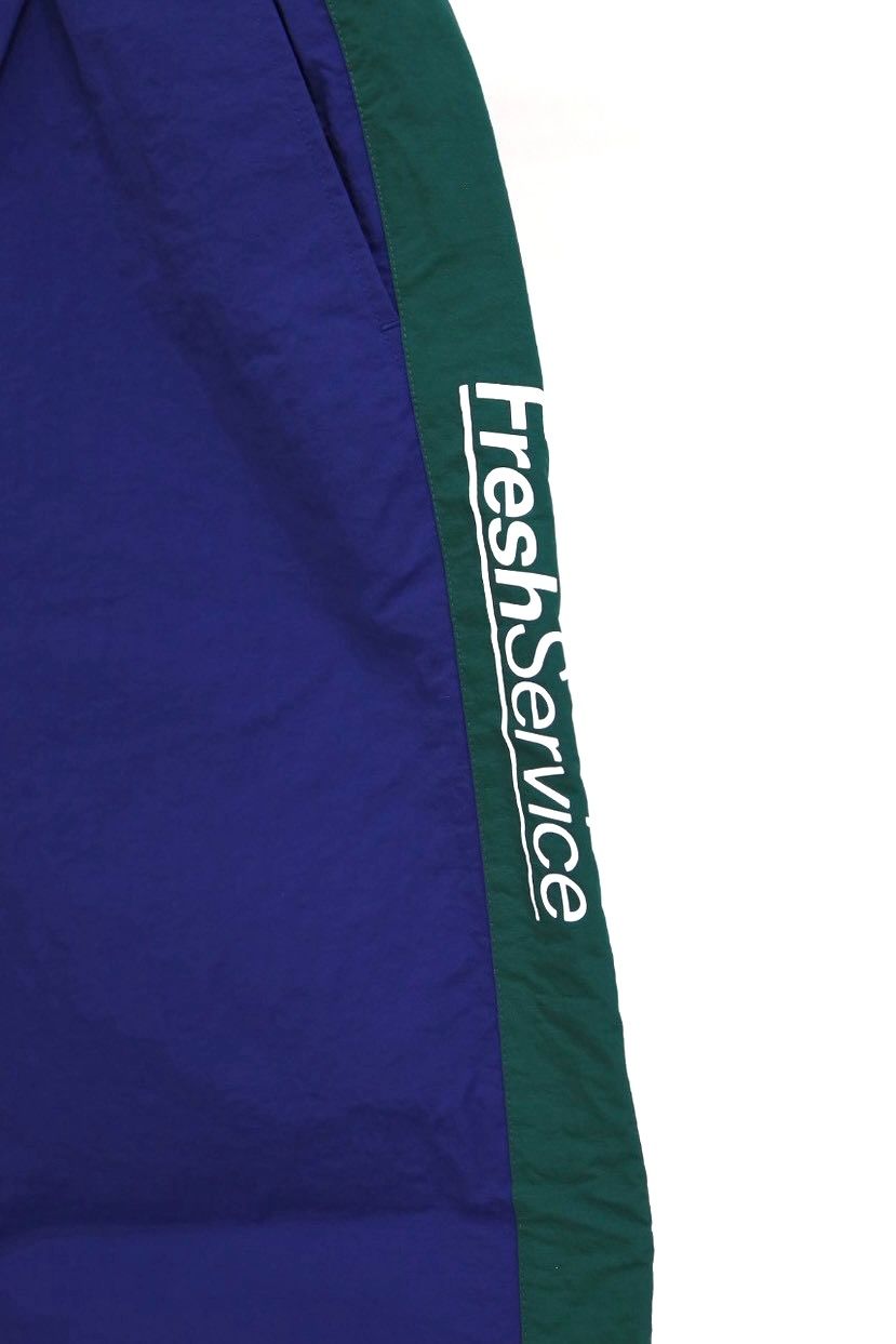 フレッシュサービス NYLON CANVAS SAILING PANTS (FSC261-40255)BLUE x GREEN