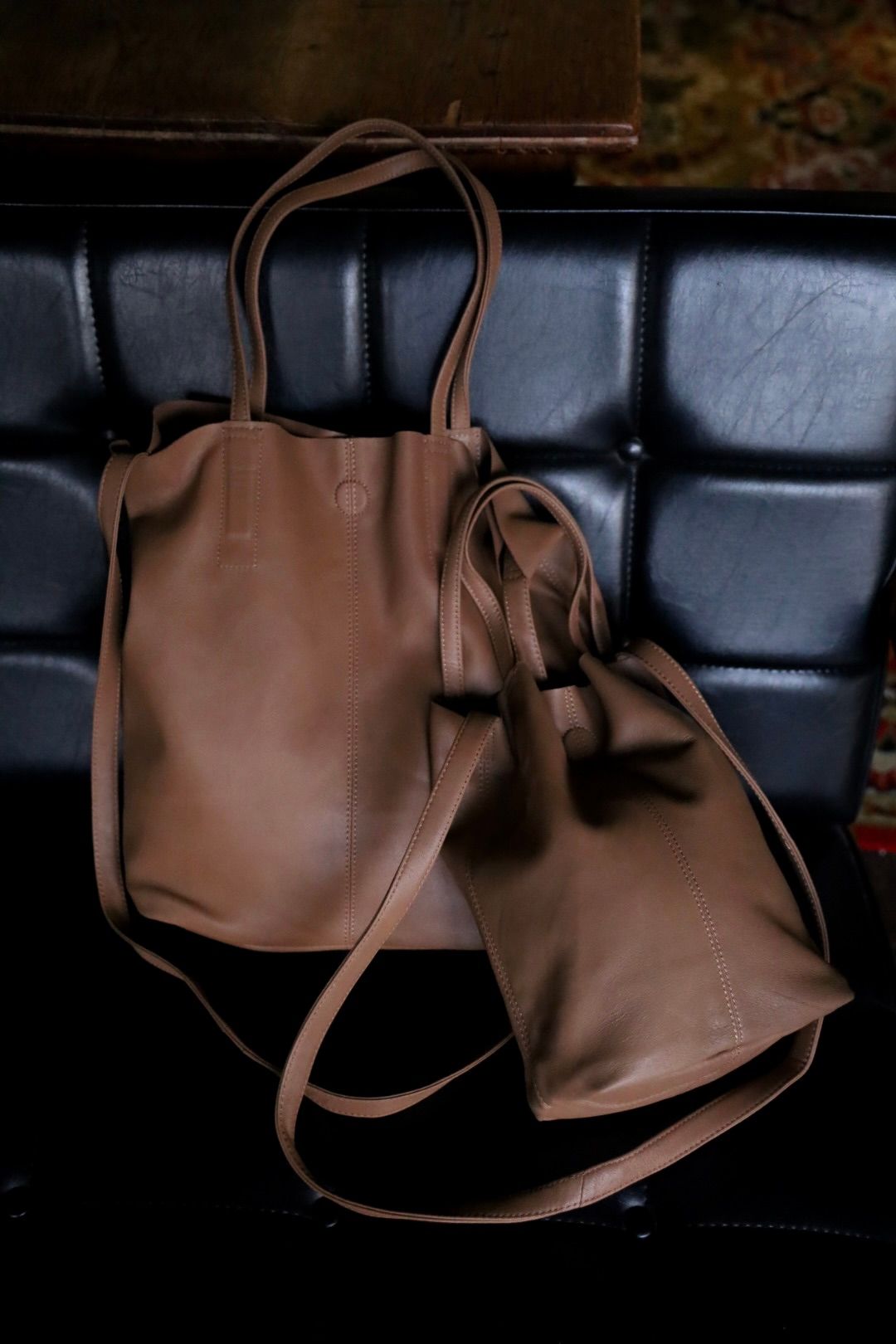 Morphee / モルフェトートバッグ 3WAY MIDIUM TOTE(LONG)CAMEL☆4月2日発売！