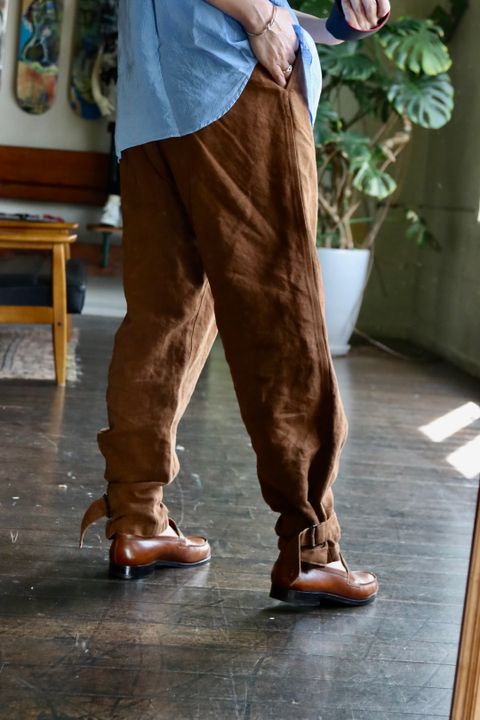 COMME des GARCONS HOMME キュプラストライプMIX S/Sシャツスタイル.2022.4.24.