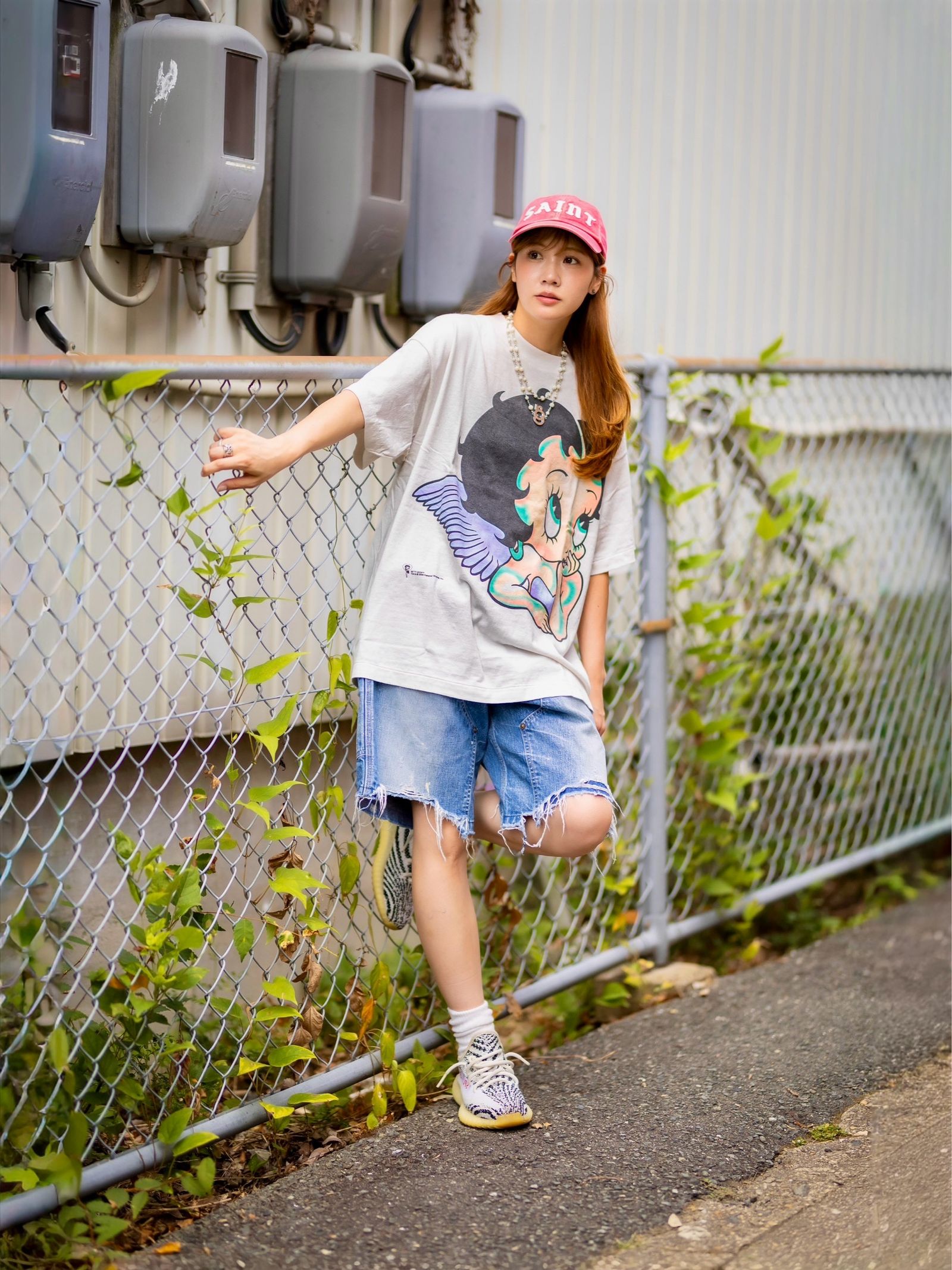セントマイケル 新作ANGEL BTY_SS T-SHIRT style.2026.8.7