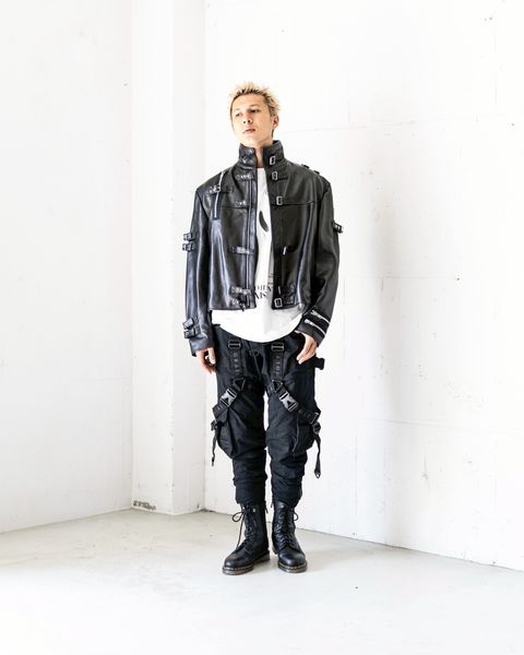 doublet 25AW BUCKLE OVERLOAD LEATHER JACKET☆新作発売！