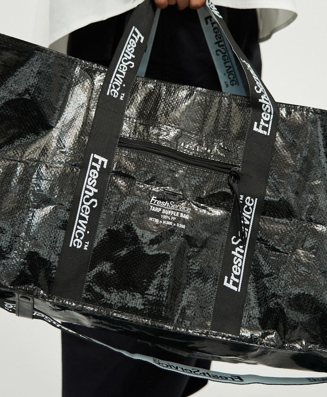 フレッシュサービス タープダッフルバッグ TARP DUFFLE BAG"BLACK"☆6月22日(日)発売！
