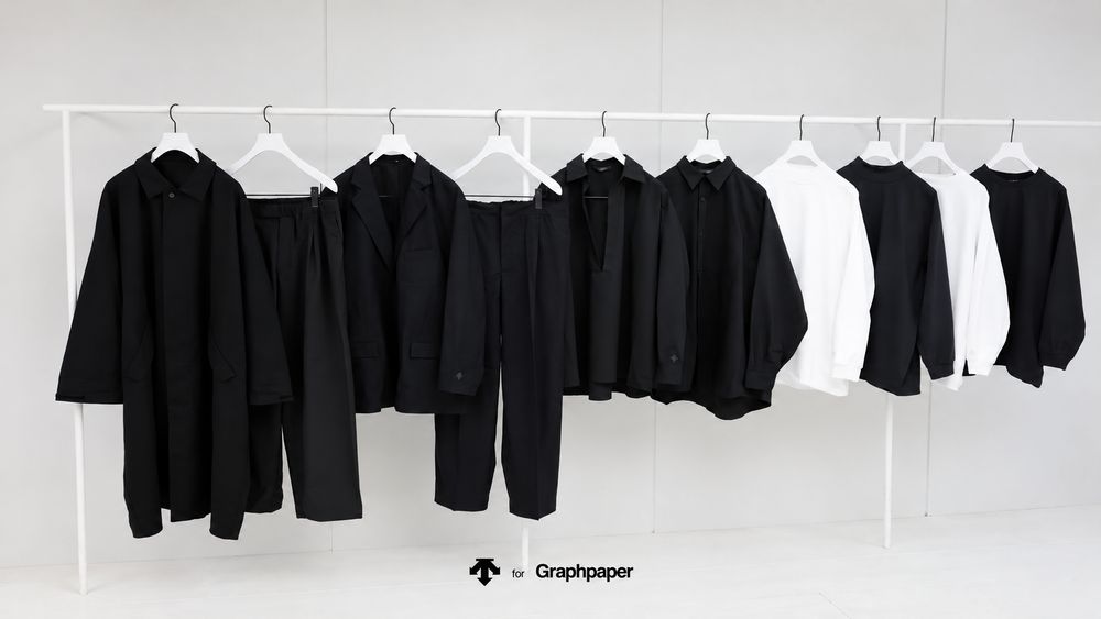 DESCENTE for Graphpaper 26AW10月24日(土)12:00~発売！