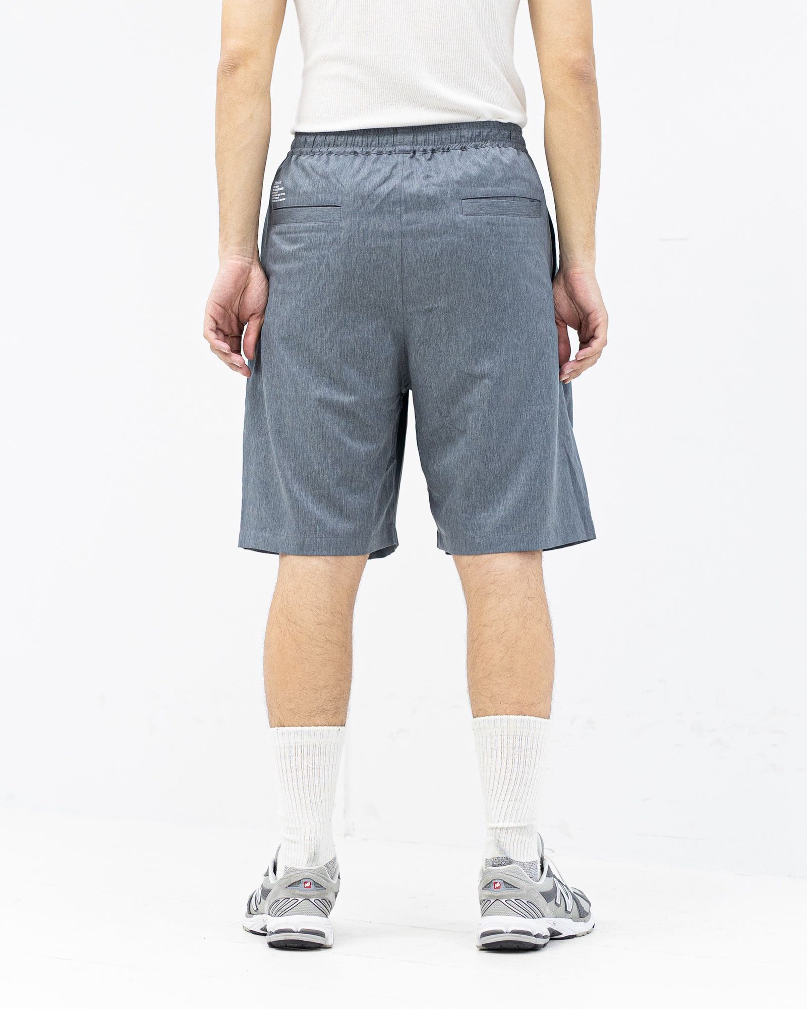 フレッシュサービスCOOLFIBER TWO TUCK EASY SHORTS (FSC261-40258)H.GRAY