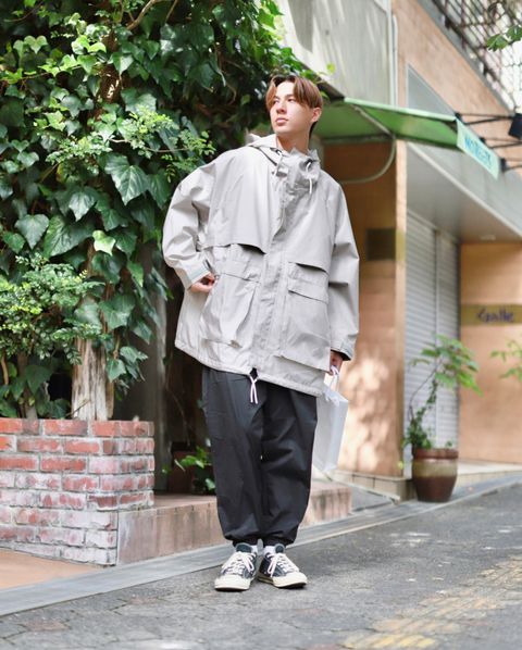 S.F.C FW23 新作3LAYER JACKET"Greige"スタイル