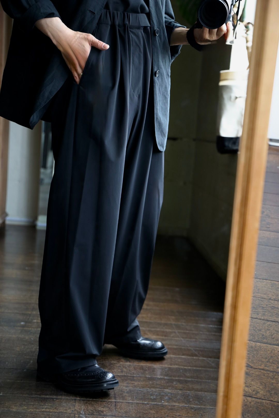 パンツ graphpaper Flex Tricot Wide Chef Pants Graphpaper Flex Tricot Wide Chef Pants – unexpected store