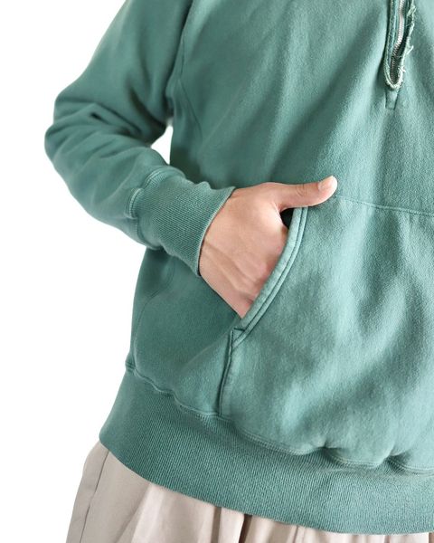 アプレッセ24SS Vintage Half Zip Sweat Hoodie スタイル 2024.1.20