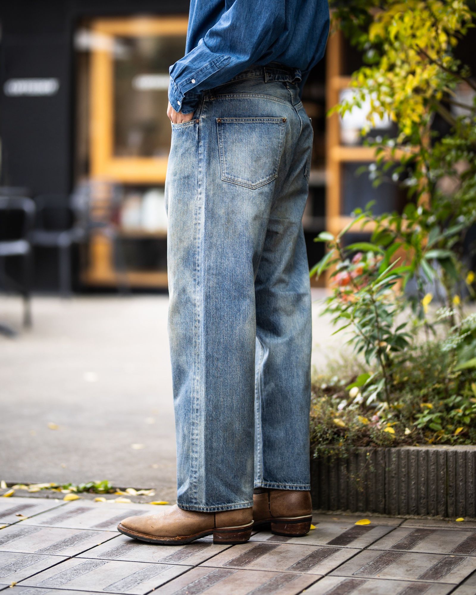 アプレッセ 2026 STYLE1 No.37 Washed Wide Denim Pants(26SAP-04-21)INDIGO☆11月29日(土)発売！