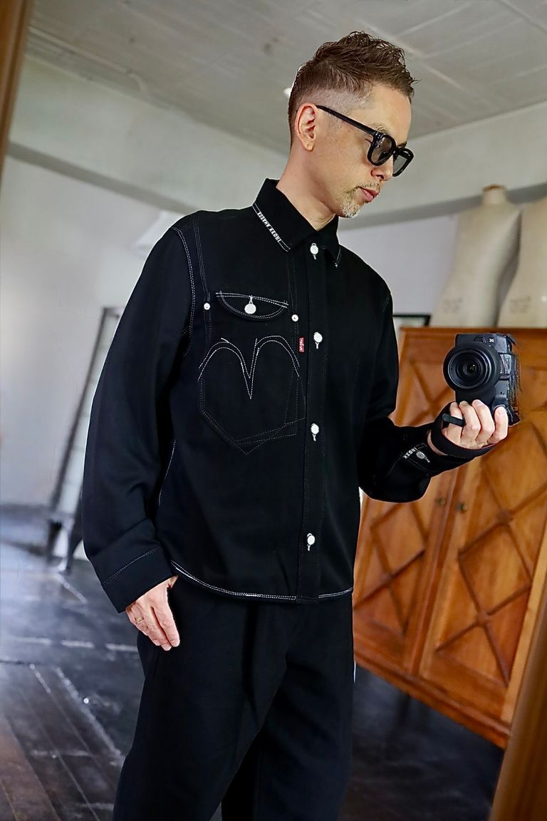 170cm/58kg 着用サイズS.
