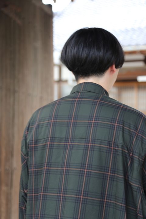 FreshService CHECK FLAP POCKET L/S SHIRT(FSW-21-SH_68) style.2021.7.24.