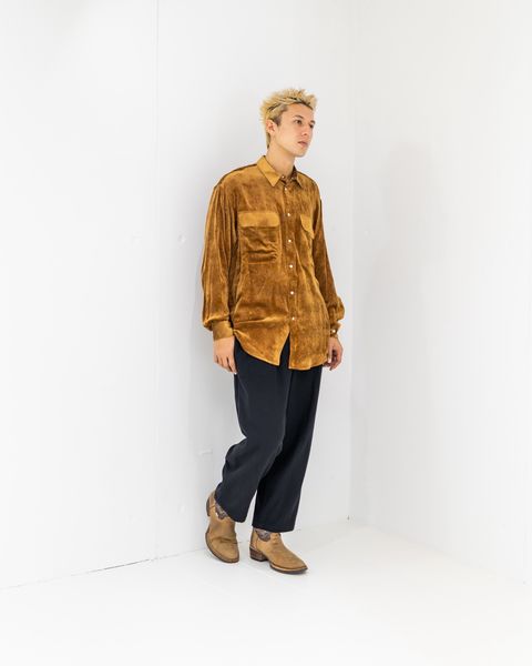 YOKE Rayon Corduroy Western Shirt 9月20日(土)新作発売！