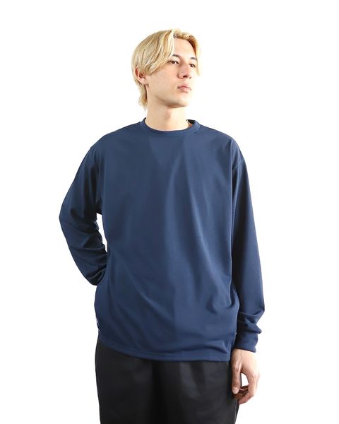 FreshService 24SS 新作 DRY JERSEY L/S CREW NECK TEE(NAVY) style 2024.3.22
