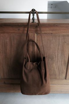 Morphee / モルフェトートバッグ 3WAY MIDIUM TOTE(SHORT)SUEDE [COFFEE BROWN]☆新作発売！