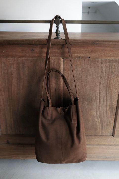 Morphee / モルフェトートバッグ 3WAY MIDIUM TOTE(SHORT)SUEDE [COFFEE BROWN]☆新作発売！