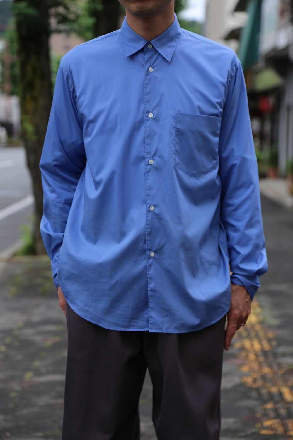 Graphpaper Hard Twill Belted Pants