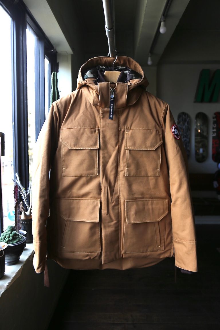 CANADA GOOSE×JUNYA WATANABE MAN綿ダックコラボレーションダウンジャケット(WF-J401-051)BROWN