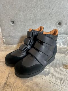 FOOTWORKSフットワークス ジャーマンミリタリーパイロットトレーナーシューズGerman Military Pilot Trainer Shoes(F04-0001_M)BLACK