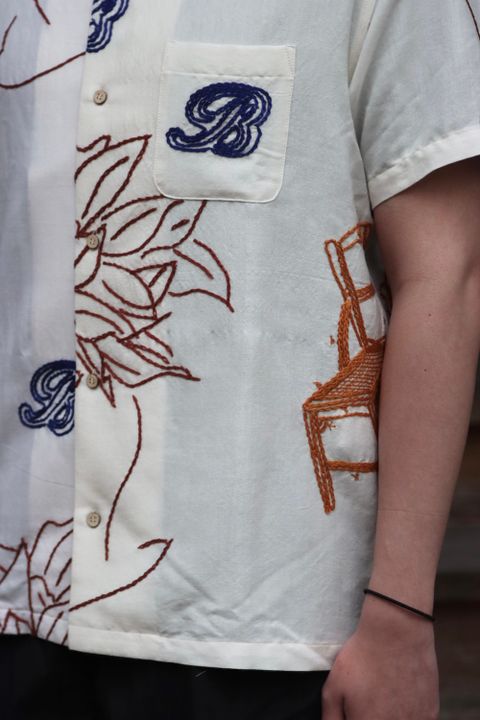 KHOKI B shirt(22SS-B-04) style. 2022.03.21.