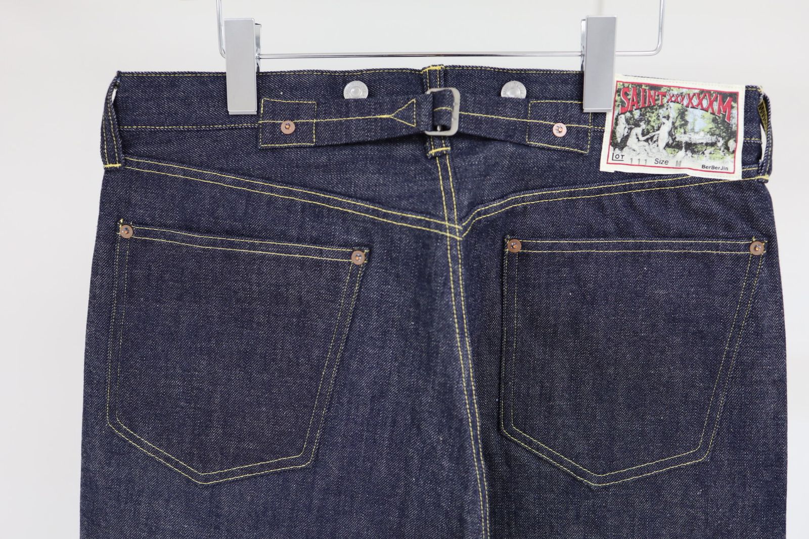 セントマイケル25AWベルベルジンコラボ BB_DENIM PNT (SM-HR1-0000-C61)RIGID☆12月13日(土)新作発売！