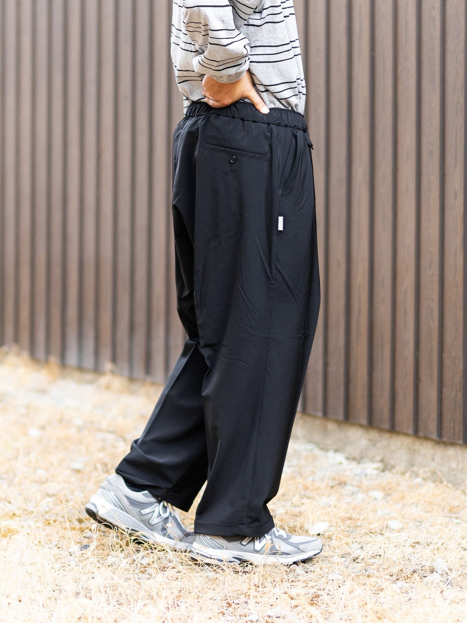 S.F.C 2026FW エスエフシー INVERTED PLEATS PANTS (SFCFW26P06)Black☆9月12日(土)発売！