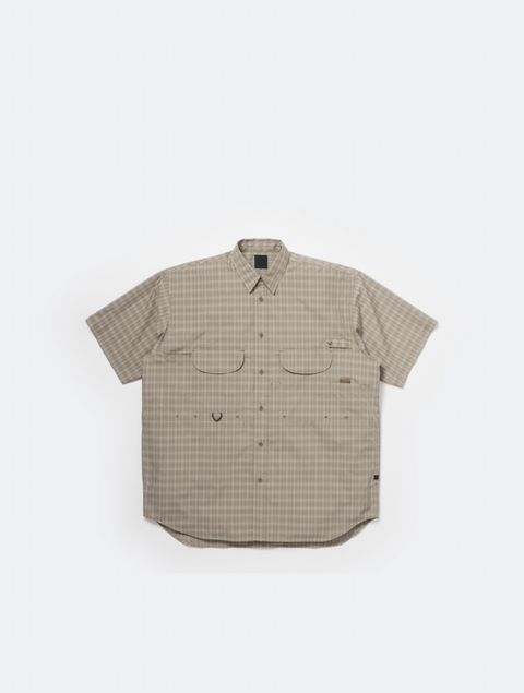 DAIWA PIER39(ダイワピア39) TECH FISHING SHIRT S/S SUMMER PLAID(BE-70026)SAGE GRAY☆2月21日(土)発売！