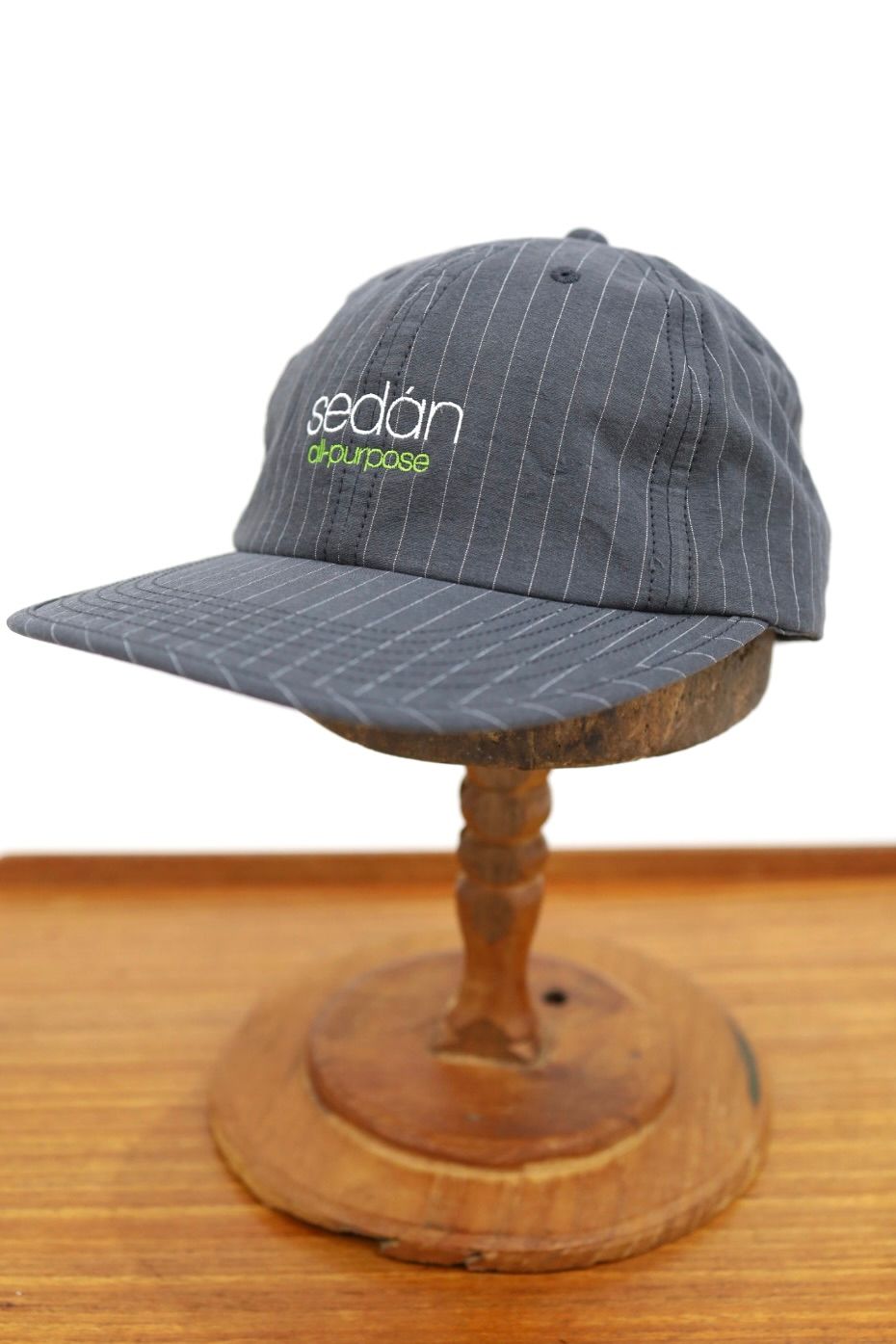 セダンオールパーパス SS26 Classic Logo Cotton Linen Cap(SD26S-CP04)Black Stripe☆3月20日(金)発売！