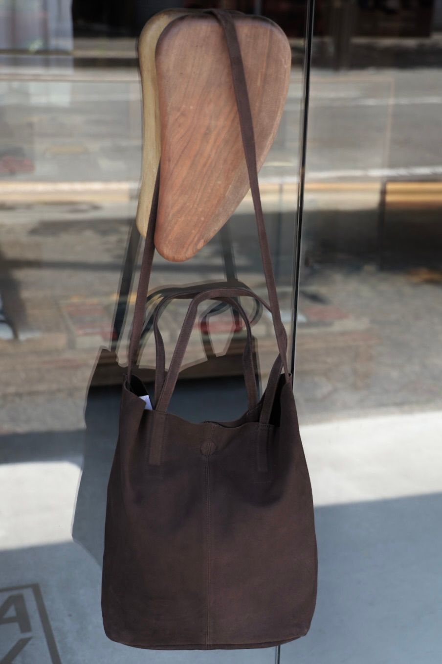 Morphee / モルフェトートバッグ 3WAY MIDIUM TOTE(LONG)SUEDE [DARK CHOCO]☆新作発売！