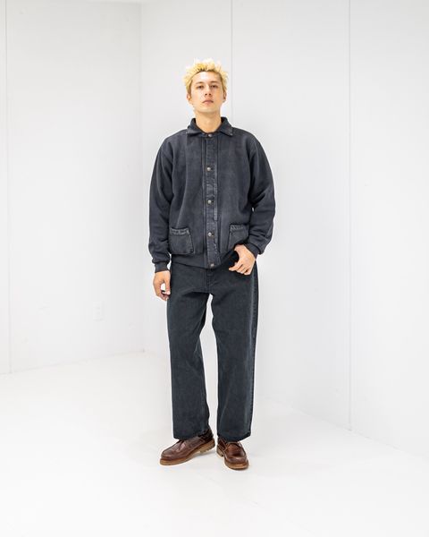 A.PRESSE Vintage Sweat Cardigan(BLACK) 9月13日(土)新作発売！