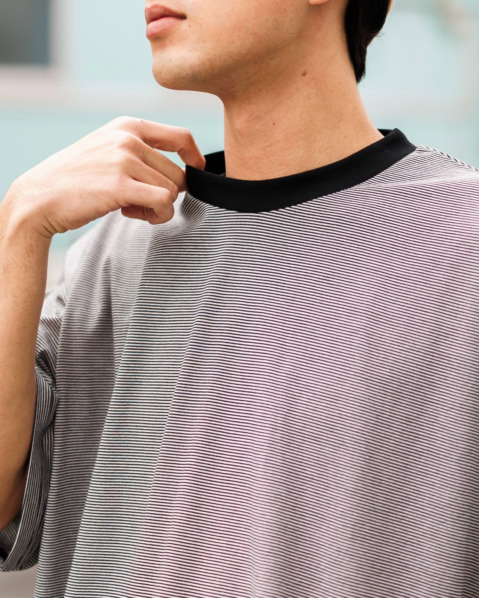 FreshService MICRO BORDER S/S TEE(WHITExBLACK)3月15日(土