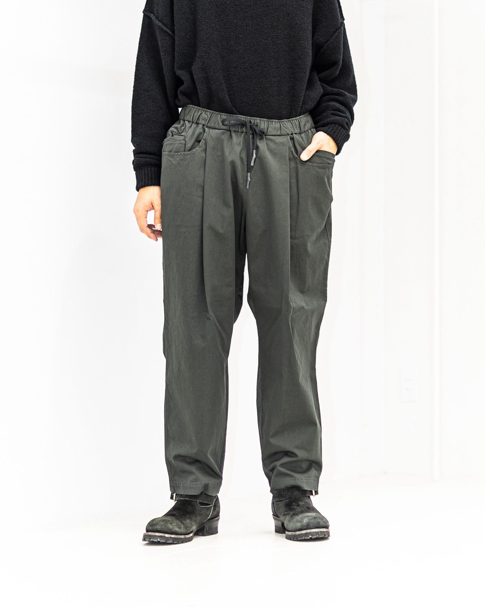 S.F.C 26SS エスエフシー WIDE TAPERED EASY PANTS(SFCSS26P04)Charcoal☆1月24日(土)発売！