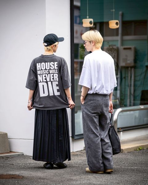 ISNESS MUSIC/LOGO T-SHIRT&HOUSE MUSIC WILL NEVER DIE T-SHIRT STYLE