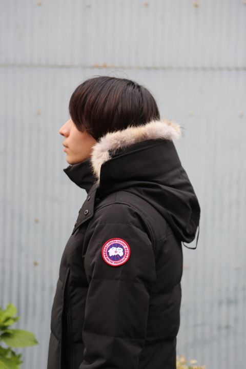 CANADA GOOSE WYNDHAM PARKA FF"BLACK"style.2020.8.8.
