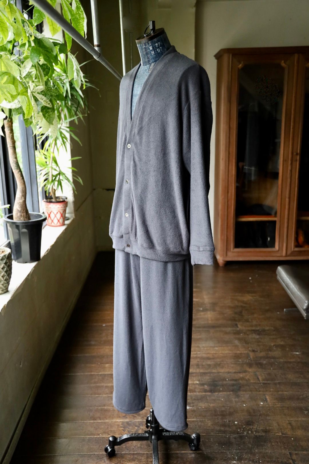 ReFresh!Service. “UTILITY PILE CARDIGAN SET-UP”(GRAY)☆9月27日(土)発売！