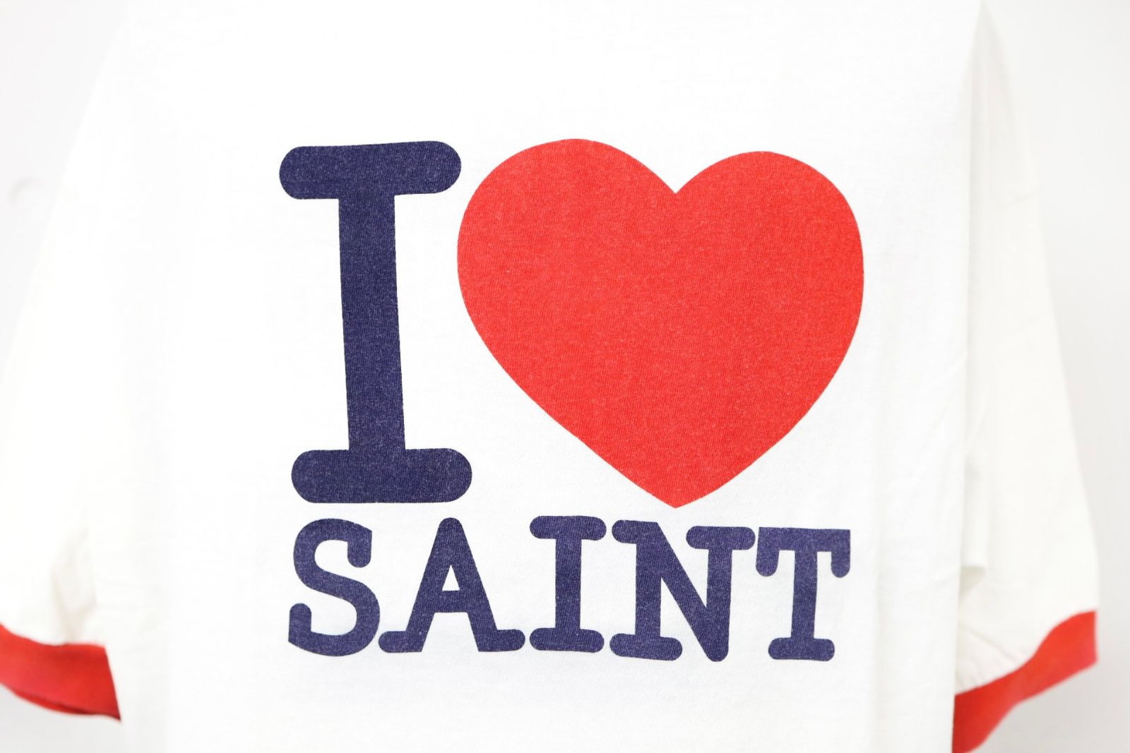 セントマイケル 26SS I LOVE SAINT_SS T-SHIRT(SM-MK8-0000-018)WHITE☆4月29日(水)新作発売！