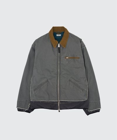 YOKE SPRING SUMMER 2026 Connected Work Jacket(YK26SS01195B)GRAY☆12月20日(土)発売！