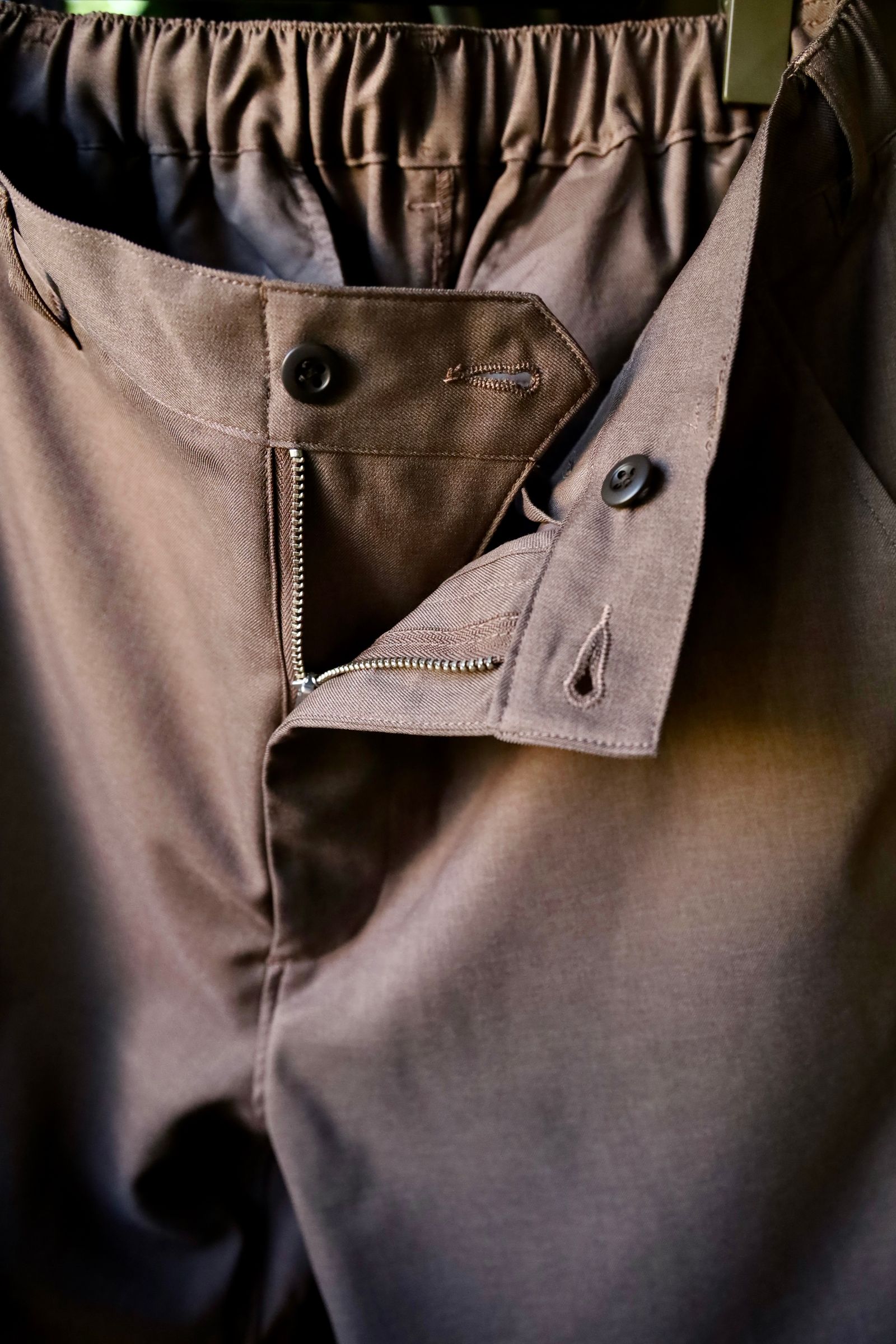 フレッシュサービス WOOLY TWILL TROUSERS(FSC243-40178)BROWN