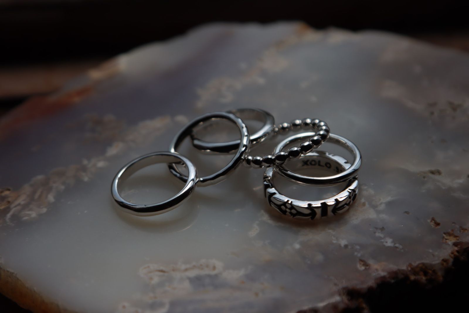 XOLO JEWELRY リング / 6 Stack Ring (XOR076)