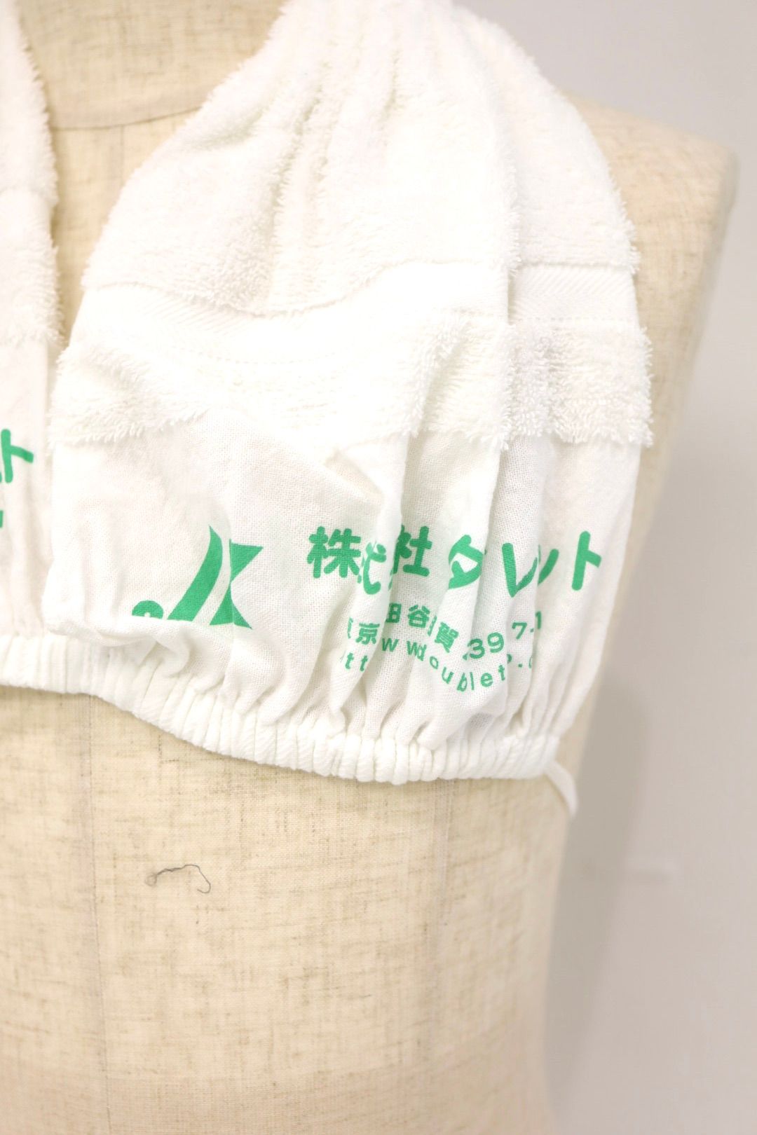 doublet ダブレット26SS TOWEL NECK BRA (26SS49CS439)WHITE★2月14日(土)11:00発売！