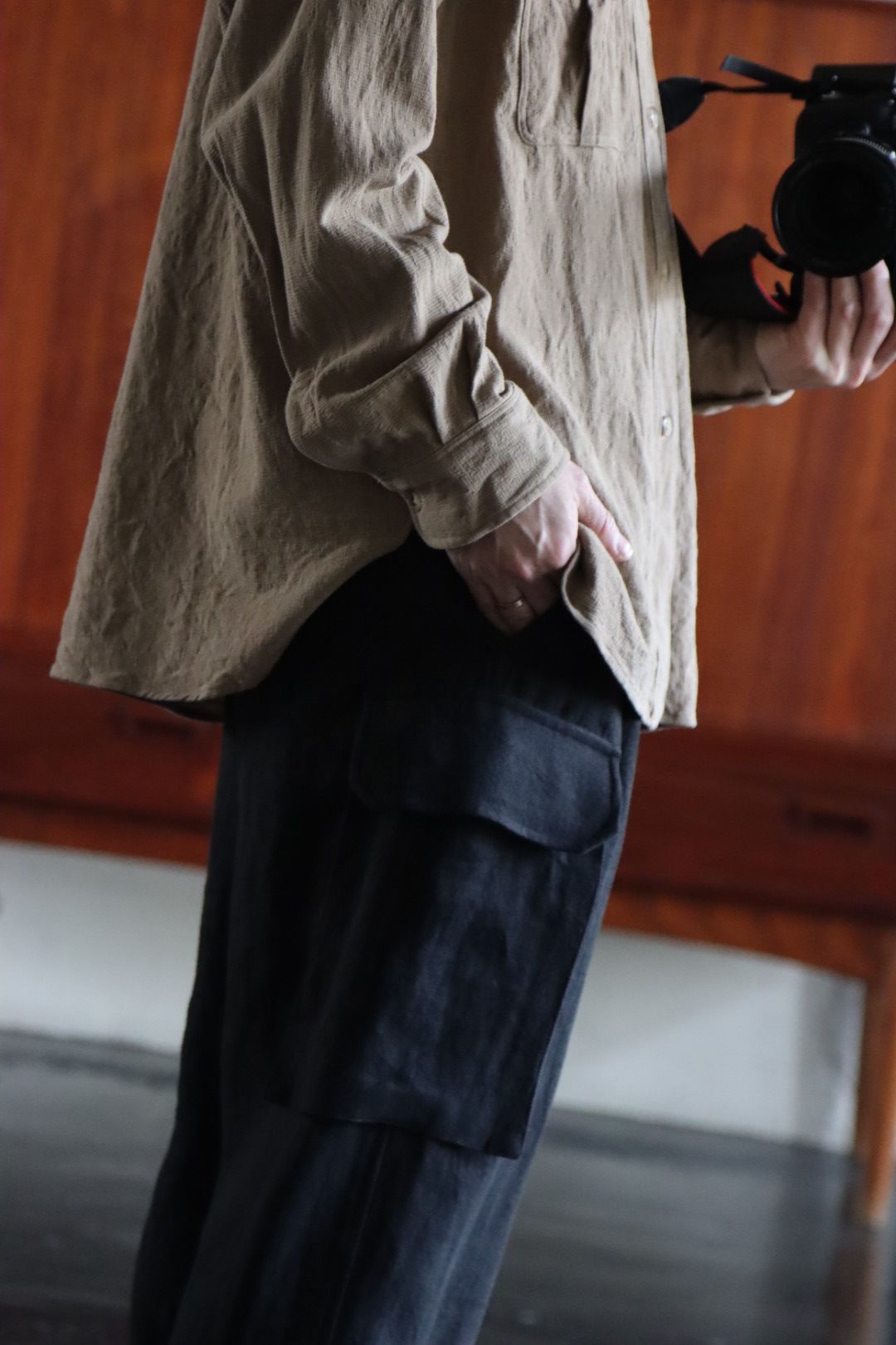 A.PRESSE 22SS Sfari Shirts.style.2022.2.20.