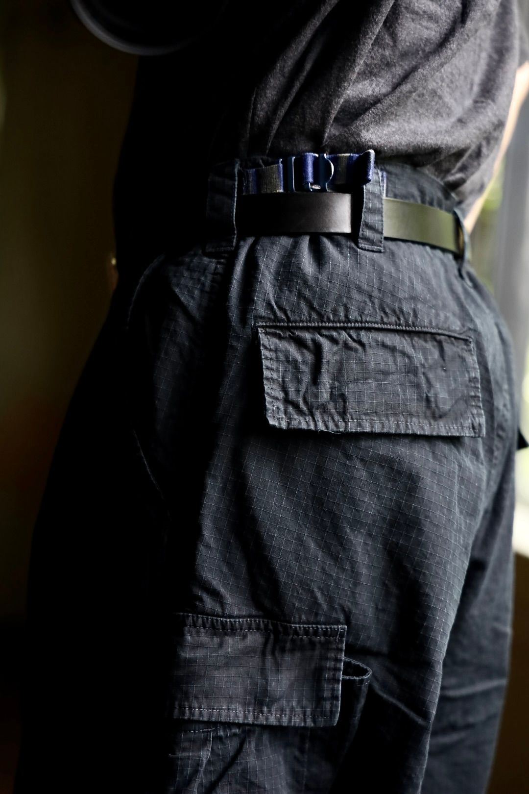 A.PRESSE Silk Ripstop US Coast Guard ODU Trousersスタイル2024.7.13.