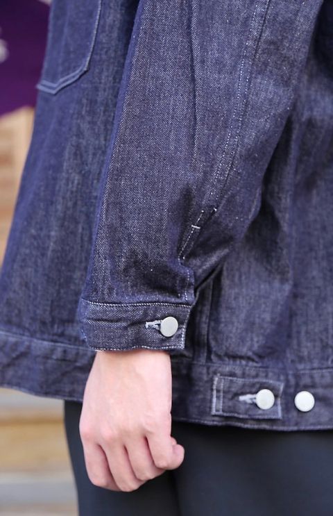 Graphpaper Colorfast Denim Blouson"INDIGO"style.9.22.