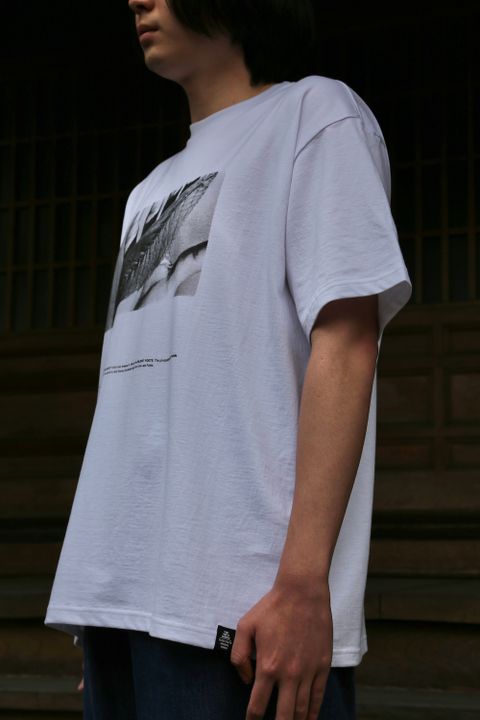 Graphpaper POET MEETS DUBWISE for Graphpaper Oversized Tee “WORDS AND SILENCE” style.2021.4.17.