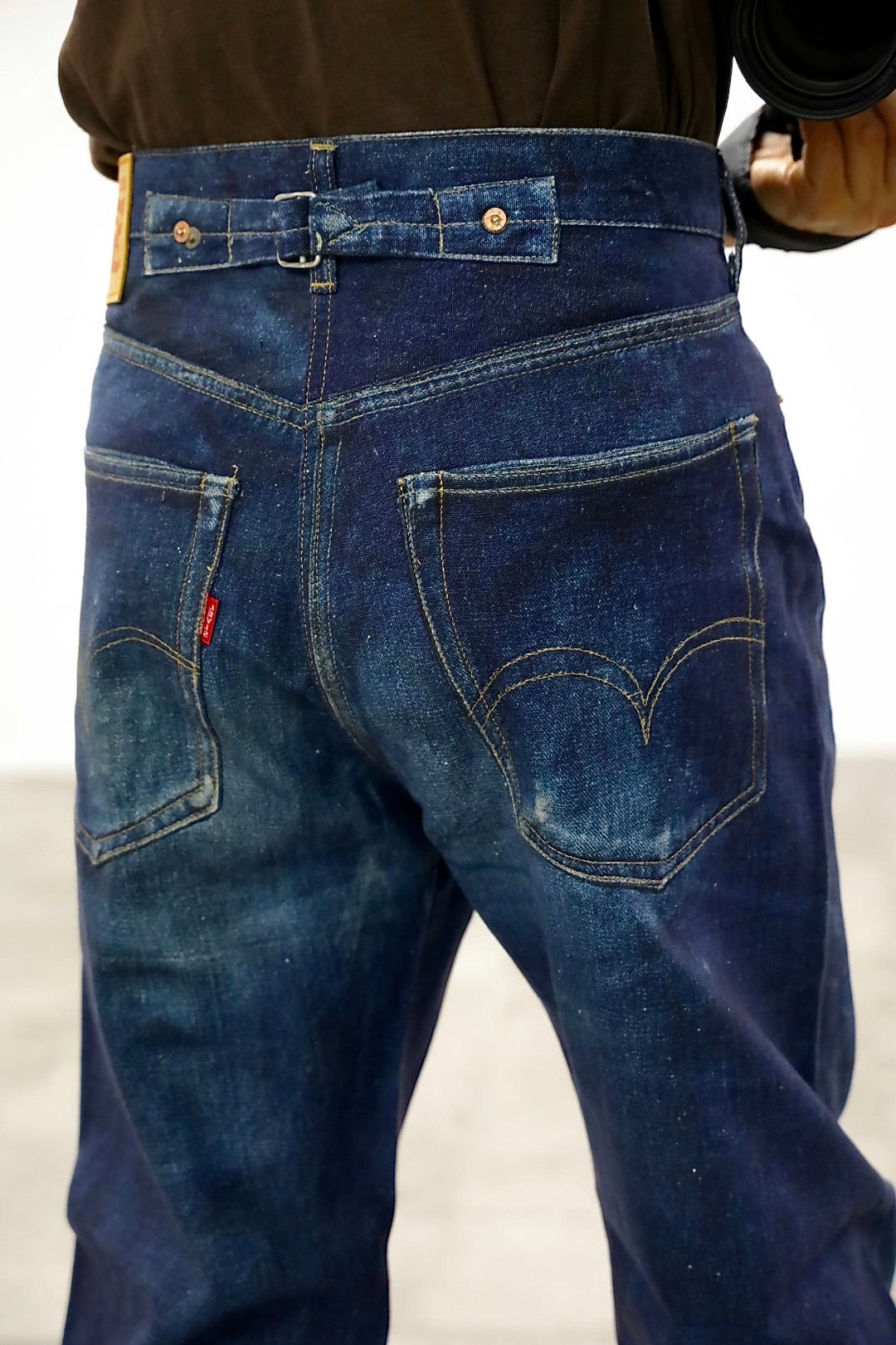 eYe JUNYA WATANABE MAN×Levi's×BerBerJin 転写デニムプリントジャケットスタイル