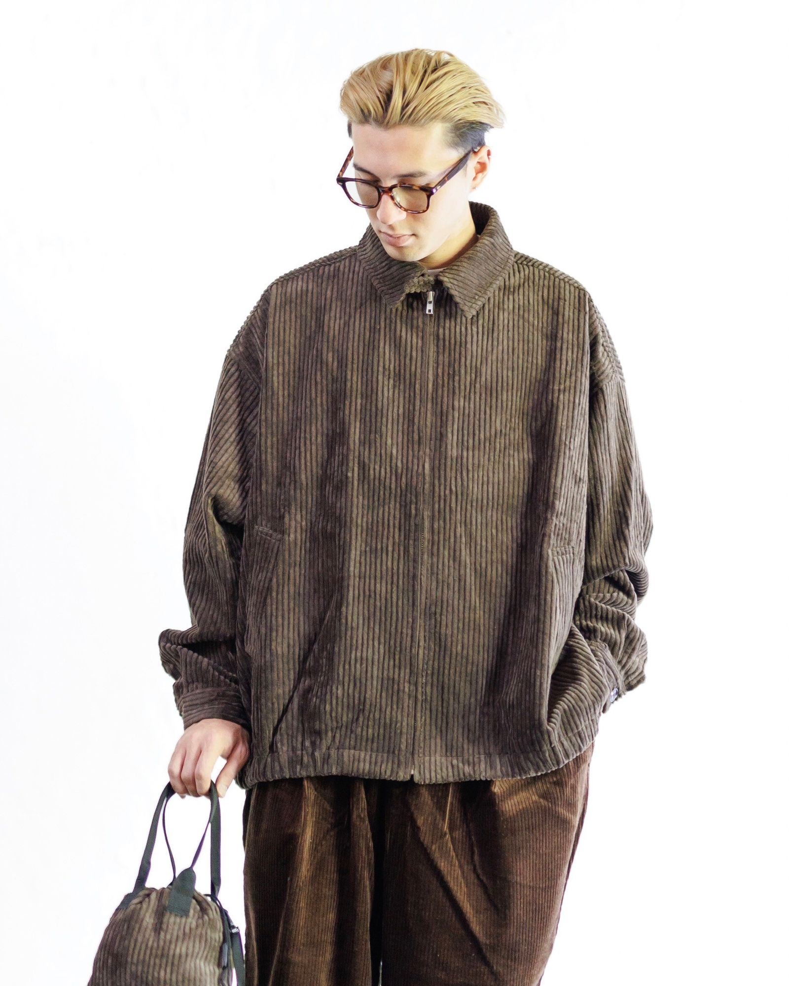 Stripes For Creative - S.F.C 24FW エスエフシーSFC CORDUROY SWING TOP(SFCFW24J04)Brown  | mark